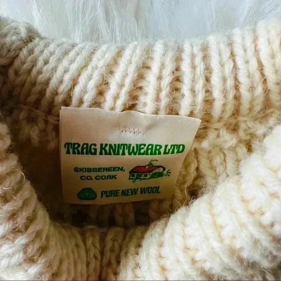 New Chunky Knit Sweater 100% Pure Wool Ireland - Picture 4 of 6